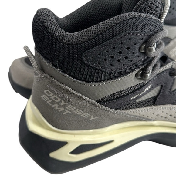 Salomon hiking boots Odyssey Elmt Mid GTX Outdoor Sportstyle Shoes sz 7.5 - Picture 8 of 13